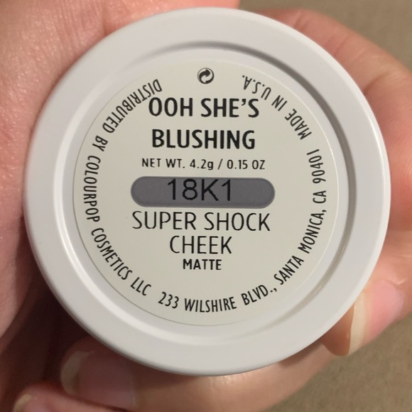 2/$15 Colourpop Super Shock Cheek “Ooh She’s Blushing” - Picture 3 of 3